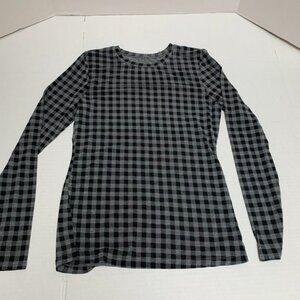 NWOT Cuddleduds Womens Medium Cold Weather Wear Long Sleeve Black Top